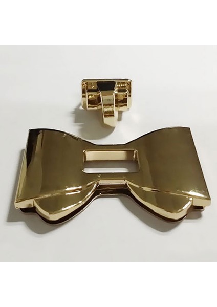 1 Takım Çanta Büküm Dönüş Kilidi Altın Kanca Kutusu Mandalları Toka Çanta Kilidi Bagaj Çanta Kilidi 60X38MM modelleri