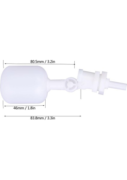 G1/4 Otomatik Şamandıralı Küresel Vana Su Sebili Için Su Seviyesi Kontrol Vanası modelleri