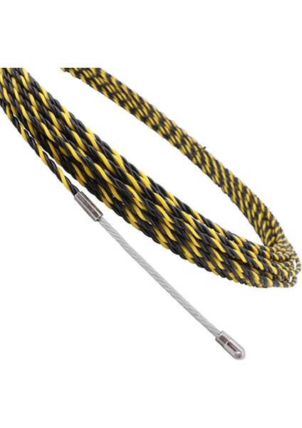 Aracı 6.5mm x 30M Kablo Itmeli Çektirme Borusu Yılan Kablosu Rodder Balık Teyp Tel Kılavuzu indirimleri