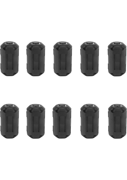 Guangdong Spirit 10-Pack 5mm Çaplı Çekirdek Boncuk Halka Kordon Üzerinde Geçmeli HDMI Kablosu Güç Hattı Endüstriyel Kablolar Için Gürültü Bastırıcı Filtre