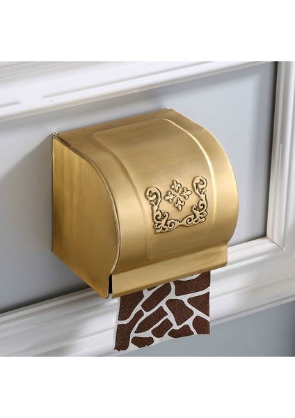 Banyo Aksesuarları Set Duvara Dağı Antik Tasarım Kağıt Rulo Tutucu Tuvalet Kağıdı Tutucu Doku Kutusu Banyo Aksesuarları | Banyo Donanım Setleri