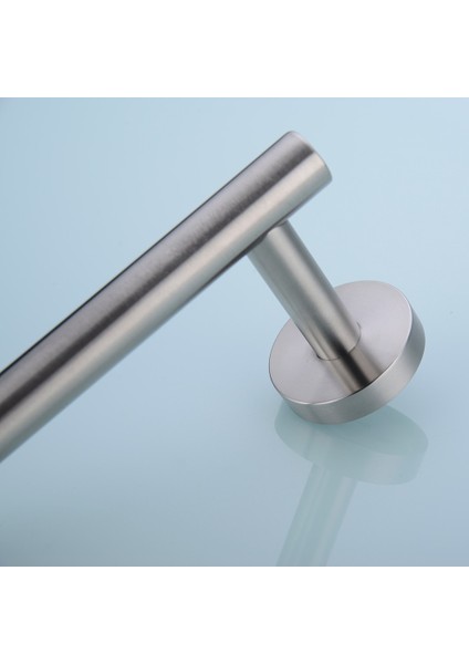 Paslanmaz Çelik Kağıt Tutucu Tuvalet / Mutfak Tutucu Sleek Mat Siyah | Banyo Donanım Setleri (Gümüş)