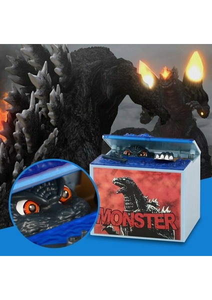 Electronic Coin-Money Piggy Bank Godzilla-Musical