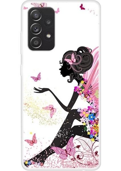 Galaxy A52 4g/5g / A52S 5g Için Desenli Esnek Tpu Telefon Kılıfı (Yurt Dışından)