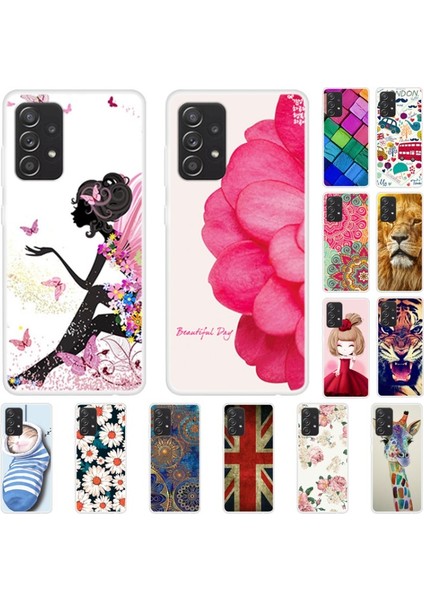 Galaxy A52 4g/5g / A52S 5g Için Desenli Esnek Tpu Telefon Kılıfı (Yurt Dışından) fiyatları