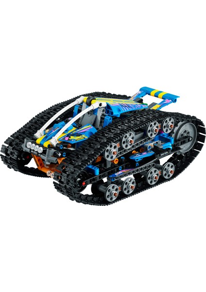 Technic Uygulama Kumandalı Dönüşüm Aracı 42140 - 9 Yaş ve Üzeri için 2#si 1 Arada Takla Atan Araba Modeli Oyuncak Yapım Seti (772 Parça)