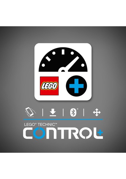 Technic Uygulama Kumandalı Dönüşüm Aracı 42140 - 9 Yaş ve Üzeri için 2#si 1 Arada Takla Atan Araba Modeli Oyuncak Yapım Seti (772 Parça)