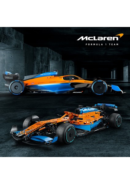 Technic McLaren Formula 1™ Yarış Arabası 42141 - Yetişkinler için 2022 Araba Modeli Yapım Seti (1432 Parça)