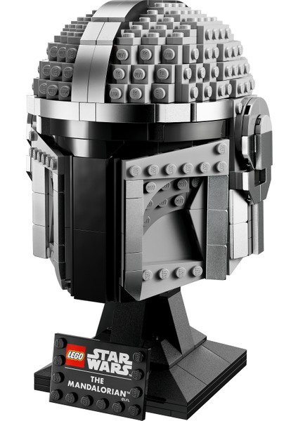 ® Star Wars™ Mandalorian™ Kaskı 75328 - Yetişkinler için Koleksiyonluk Sergileme Modeli Yapım Seti (584 Parça)