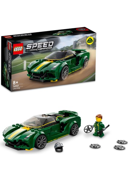 Speed Champions Lotus Evija 76907 - 8 Yaş ve Üzeri Çocuklar ve Araba Meraklıları Için Harika Bir Oyuncak Yapım Seti (247 Parça)