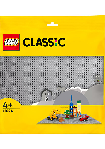 LEGO® Classic Gri Plaka 11024 - 4 Yaş ve Üzeri LEGO Severler için LEGO Zemini (1 Parça)