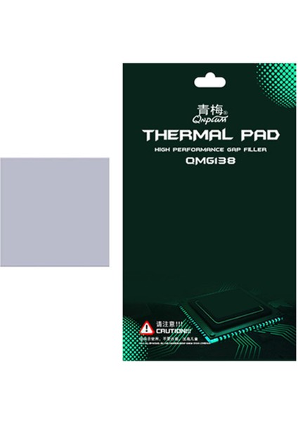 F Fityle Silikon Termal Pad 13.8 W / Mk Cpu Soğutucular Için Grafik Kartı Dizüstü Soğutucu LED Soğutucu - 40X40X3.0MM (Yurt Dışından)
