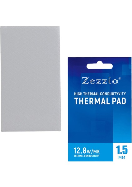 F Fityle Silikon Termal Pad 85X45MM Isı Dayanımı Pc Laptop Için Yüksek Sıcaklık Dayanımı Soğutucu Gpu / Cpu / LED Soğutucu - 1.5mm (Yurt Dışından)
