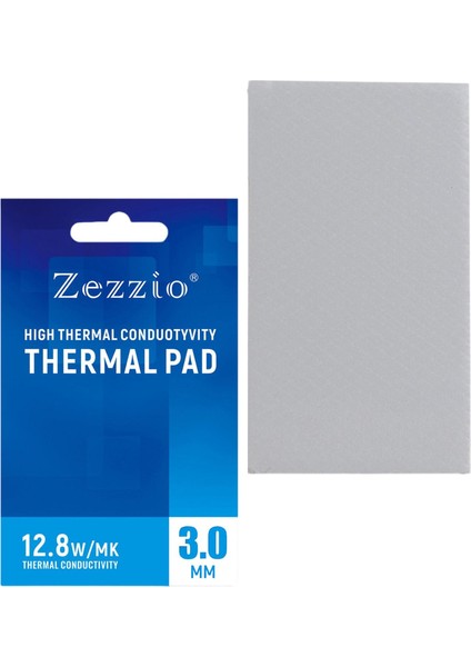 F Fityle Silikon Termal Ped 85X45MM Isı Dayanımı Pc Laptop Için Yüksek Sıcaklık Dayanımı Soğutucu Gpu / Cpu / LED Soğutucu - 3.0mm (Yurt Dışından)