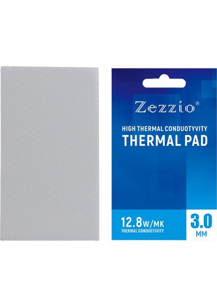 F Fityle Silikon Termal Ped 85X45MM Isı Dayanımı Pc Laptop Için Yüksek Sıcaklık Dayanımı Soğutucu Gpu / Cpu / LED Soğutucu - 3.0mm (Yurt Dışından)
