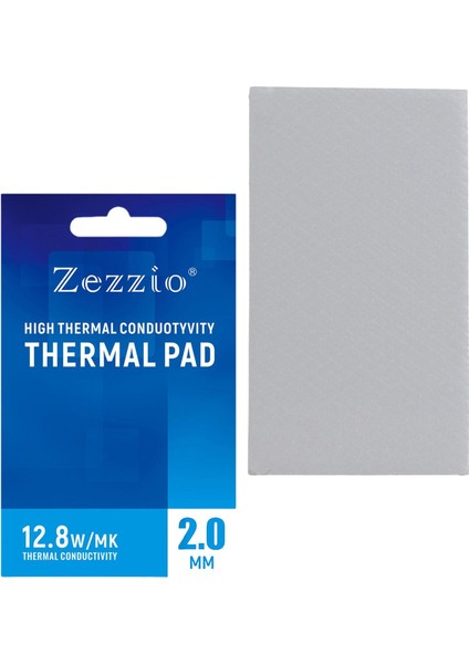 F Fityle Silikon Termal Pad 85X45MM Isı Dayanımı Yüksek Sıcaklık Dayanımı Pc Laptop Için Soğutucu Gpu / Cpu / LED Soğutucu - 2.0mm (Yurt Dışından)