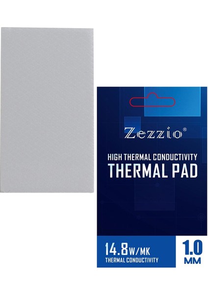 F Fityle Termal Pad Gres Pad 14.8 W / Mk Cpu Laptop Için Soğutucu Olmayan Iletken Isı Direnci Bellek SSD Oyun Ekipmanları Verimli Soğutucu - 85X45X1.0MM (Yurt Dışından)
