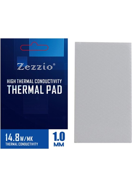 F Fityle Termal Pad Gres Pad 14.8 W / Mk Cpu Laptop Için Soğutucu Olmayan Iletken Isı Direnci Bellek SSD Oyun Ekipmanları Verimli Soğutucu - 85X45X1.0MM (Yurt Dışından)