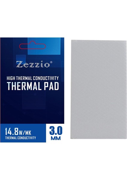 F Fityle Termal Pad Gres Pad 14.8 W / Mk Cpu Laptop Için Soğutucu Olmayan Iletken Isı Dayanıklı Bellek SSD Oyun Ekipmanları Verimli Soğutucu - 85X45X3.0MM (Yurt Dışından)
