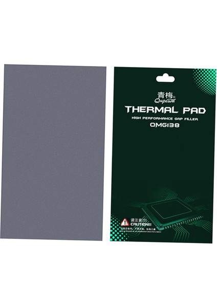 F Fityle Cpu Termal Ped Yüksek Verimli Termal Ped 90X60X3.0MM Silikon Gpu Isı Emici Kuzey ve Güney Köprüsü Su Termal Ped - 90X60X2.5MM (Yurt Dışından)
