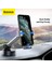 Gümüş Çelik Simplism Yerçekimi Düşüyor Cep Telefonu Tutucu Araba Vantuz Esnek Stand IPhone 13 Pro Max 12 Pro Max 11 Pro Max (Yurt Dışından) 3