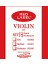 Red Label Violin Set Mi (E) Ball - Tek Tel Keman Teli 1