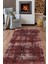 Kristal Desenli Bordo Halı (Makinada Yıkanabilir Kaymaz Dot Taban) - CP1276 1