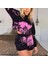 2 Adet Set Wo Ilkbahar Yaz Eşofman Sweatshirt Batik Kıyafet Şort Festivali Giysileri S 2