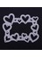Scrapbooking Kesme Şablonu Stencils Kesme Kesme Kalıpları, Sizzix Big Shot ve Diğer Delme Makinesi Aksesuarları (I) 4