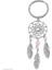 Eski Donukdreamcatcher&feather&pembe Boncuk Charm Anahtarlık 1