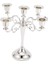 5-Mum Metal Şamdan Şamdan 10 '' Mumluk Mum Standı Bronz 4