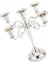 5-Mum Metal Şamdan Şamdan 10 '' Mumluk Mum Standı Bronz 5