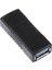 Tipi Kadın-Kadın Usb3.0 Adaptörü Kuplör Cinsiyet Değiştirici Bağlayıcı Siyah (Yurt Dışından) 1