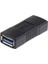 Tipi Kadın-Kadın Usb3.0 Adaptörü Kuplör Cinsiyet Değiştirici Bağlayıcı Siyah (Yurt Dışından) 2