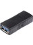 Tipi Kadın-Kadın Usb3.0 Adaptörü Kuplör Cinsiyet Değiştirici Bağlayıcı Siyah (Yurt Dışından) 3