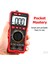 Prtable Dijital LCD Multimetre Voltmetre Ampermetre Volt Test Cihazı Ac/dc Voltaj Transistör Test Cihazı TA801A - 2