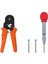Crimper Pense Hsc8 66 Kendinden Ayarlanabilir Tel Kablo Crimper Sıkma Aletleri 0.256.0mm² Kablo Uç Manşonı ve 5 Inç Otomatik Merkez Delik Delme Işaretleyici Kullanılır(Yurt Dışından) 1