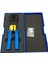 CAT5E/CAT6 Için Sıkma Aleti RJ11/RJ12THROUGH Delik Hasır Tel Pense RJ45 Sıkma Aleti Kiti 1
