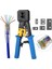 CAT5E/CAT6 Için Sıkma Aleti RJ11/RJ12THROUGH Delik Hasır Tel Pense RJ45 Sıkma Aleti Kiti 2