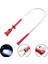 Esnek Toplama Aleti ( Mıknatıs + 4 Pençe + LED Işık ) Manyetik Uzun Yaylı Kavrama Ev Tet Gadget Kanalizasyon Temizleme Toplama Aletleri-Kırmızı(Yurt Dışından) 1