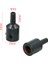 Saatçiler Elektrikli Matkap Chuck 0.3-4mm Jt0 Konik Montajlı TORNA8MM Siyah Şaftlı Mini Matkap Chuck Anahtar Takımı 2