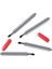 45 Derece Bıçak Seti - Kırmızı/Gümüş (Yurt Dışından) 4