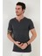% 100 Pamuklu V Yaka Slim Fit T Shirt Erkek T SHİRT 5902122 2
