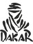 Dakar Sticker 12 cm x 13 cm Siyah 1