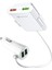 Olaf Qc3.0 4 USB Bağlantı Noktaları 5/9 / 12 V Hızlı Şarj Uzatma Teleferik Telefon Şarj Cihazı (Yurt Dışından) 1