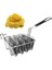SunniMix Taco Derin Shell Fritöz Taco Tutucu Kızartma Sepeti Raf Handgrip ile 4 Kabukları (Yurt Dışından) 4