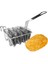 SunniMix Taco Derin Shell Fritöz Taco Tutucu Kızartma Sepeti Raf Handgrip ile 4 Kabukları (Yurt Dışından) 5