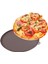 SunniMix Yuvarlak Delikli Pizza Mat Mutfak Pişirme Malzemeleri Için Crisper Pişirme Tepsisi 4