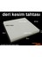 Deri Kesim Tahtası Plastik Fiber Bryaz Deri Kesme Tablası Hobi İşleri Tabla 2