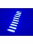 Cob Led Modül Lensli 2 Watt 12 Volt Mavi (10 Adet) 2